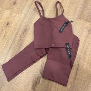 Set active sculpt flex ribbed set